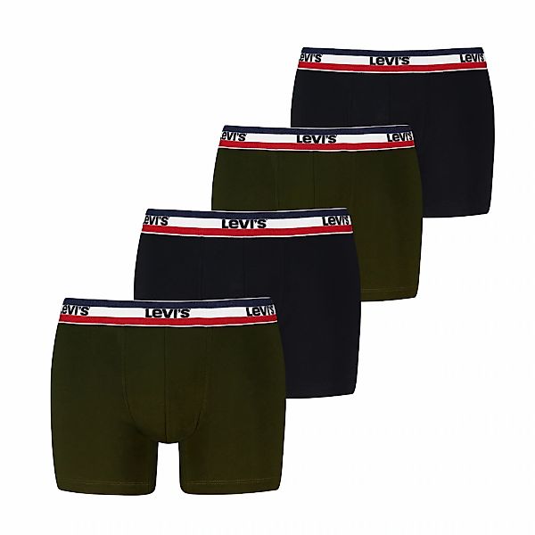Levis Boxershorts "LEVIS MEN REPEAT SPW LOGO BOXER BRIEF 4P" 4er Pack günstig online kaufen