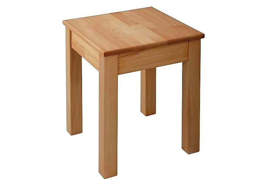 Krok Wood Hocker 1x Hocker Tomas aus Massivholz günstig online kaufen