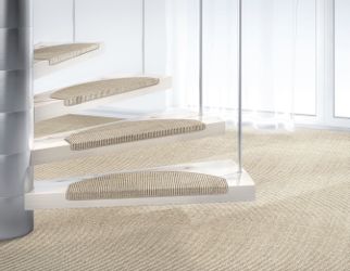 Dekowe Stufenmatte "Mara S2" halbrund 5 mm Höhe 100% Sisal, große Farbauswa günstig online kaufen