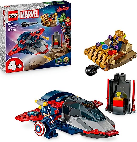 LEGO® Captain America vs. Thanos (76319), LEGO Super Heroes Konstruktionssp günstig online kaufen