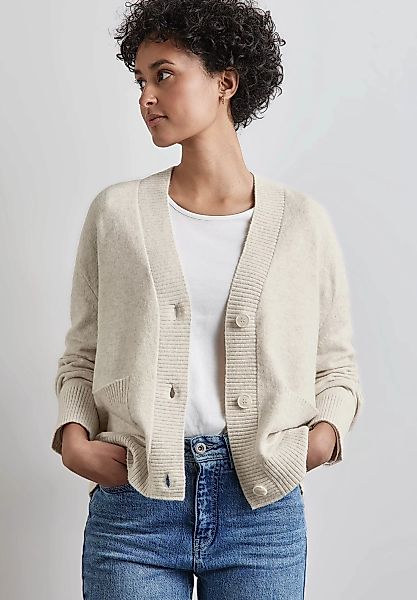 STREET ONE Cardigan, mit aufgenähten Taschen günstig online kaufen