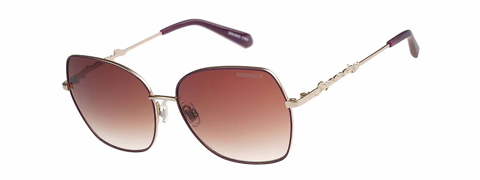 Superdry Sonnenbrille "Modell 995062" Form Butterfly, Logoschriftzug auf Bü günstig online kaufen