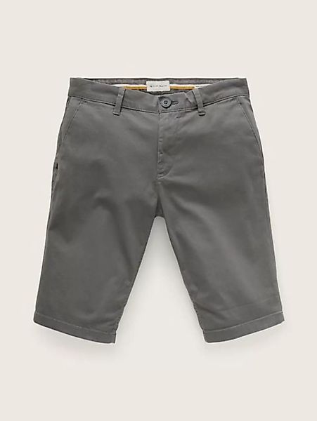 TOM TAILOR Shorts Satin Stretch Chino Shorts (1-tlg) günstig online kaufen