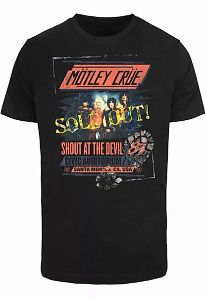 Merchcode T-Shirt Merchcode Herren Motley Crue - SATD Tour T-Shirt Round Ne günstig online kaufen