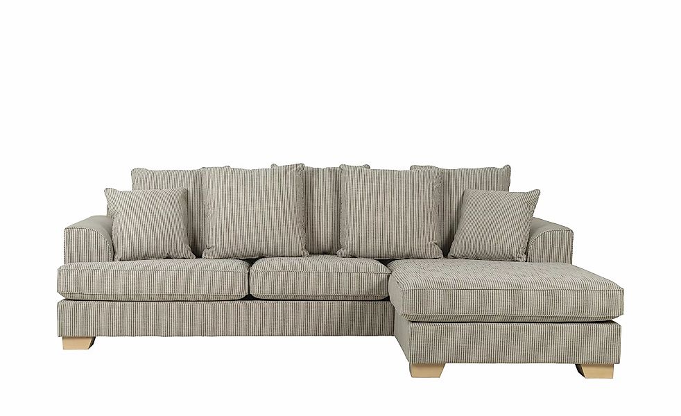 SOHO Ecksofa  Franka ¦ braun ¦ Maße (cm): B: 268 H: 87 T: 161 Polstermöbel günstig online kaufen