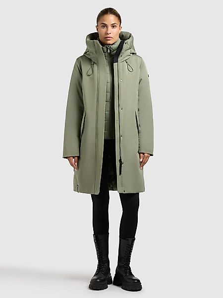 khujo Kurzmantel "WEDELIA WITH INNER JACKET" günstig online kaufen