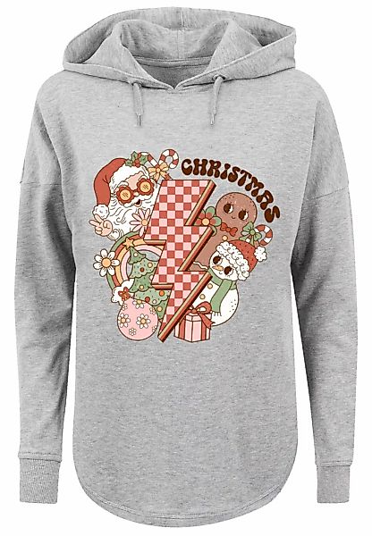 F4NT4STIC Kapuzenpullover "Groovy Weihnachten Flash Cozy Vibes", Premium Qu günstig online kaufen