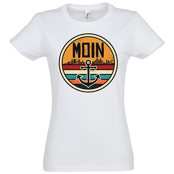 Youth Designz Print-Shirt Moin Spruch Damen günstig online kaufen