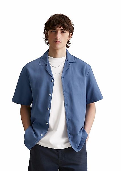 Marc OPolo DENIM Kurzarmhemd "aus Leinen-Bio-Baumwoll-Mix" günstig online kaufen