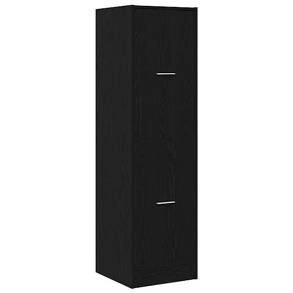 vidaXL Fächerschrank Apotheker-Schrank Schwarzes Eichenholz 40x41x144,5 cm günstig online kaufen