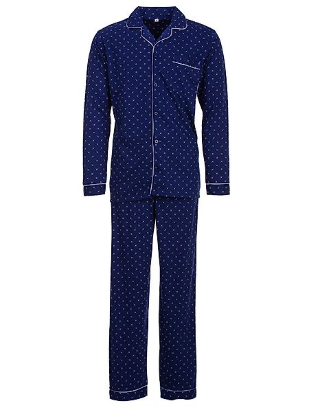 Henry Terre Schlafanzug Pyjama Set Langarm günstig online kaufen