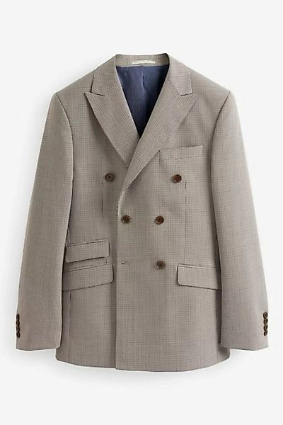 Next Baukastensakko Zweireihiger Anzug aus Wollgemisch: Sakko (1-tlg) günstig online kaufen