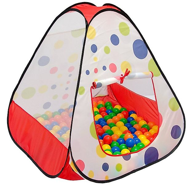 LittleTom Spielzelt für Kinder - Pop Up Kinderspielzelt - Bällebad Zelt Ind günstig online kaufen