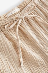 Next Palazzohose Strukturierte Hose mit weitem günstig online kaufen