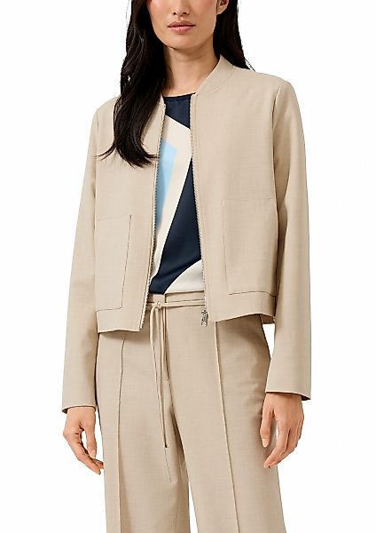 s.Oliver BLACK LABEL Kurzjacke mit Taschen günstig online kaufen