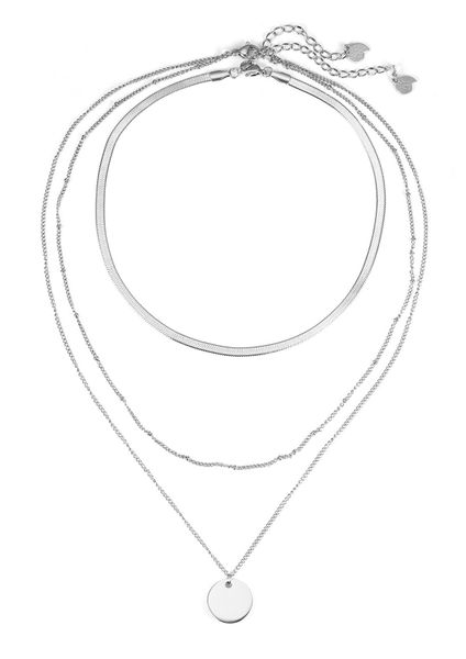 Hey Happiness Edelstahlketten-Set Layer, Mehrreihige Choker günstig online kaufen