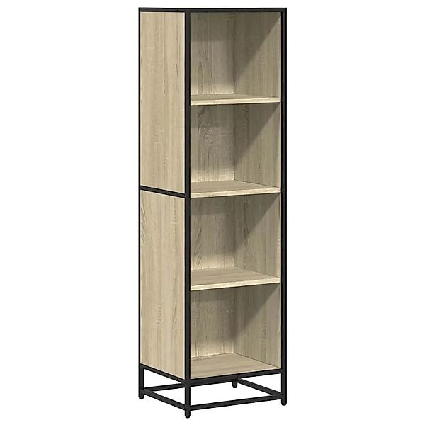 vidaXL Bücherregal Sonoma-Eiche 40x35x139 cm Holzwerkstoff 849125 günstig online kaufen