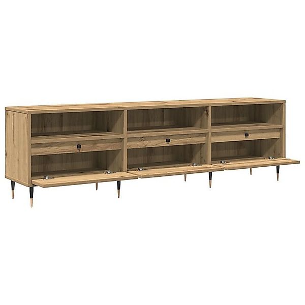 vidaXL TV-Schrank TV-Schrank Artisan Eiche 150x30x44.5 cm Konstruktionsholz günstig online kaufen