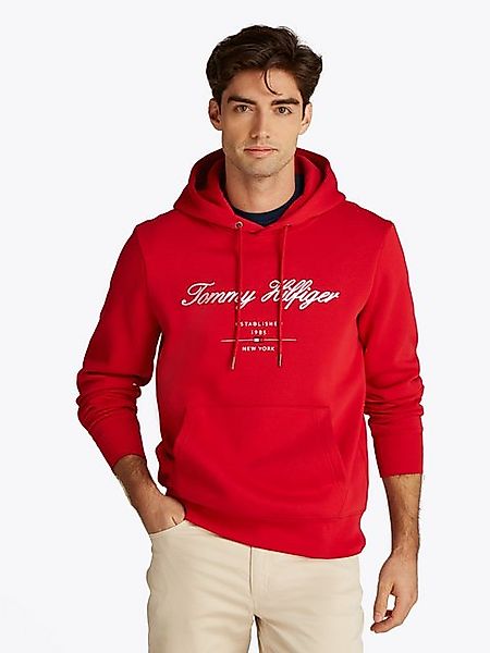 Tommy Hilfiger Hoodie SCRIPT LOGO HOODY mit aufgesticktem Logo günstig online kaufen