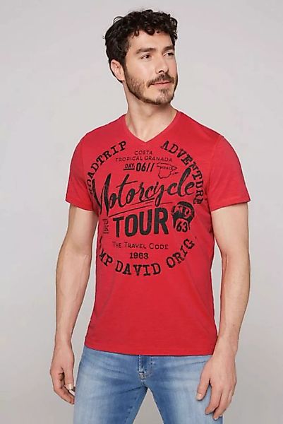 CAMP DAVID V-Shirt mit maskulinem V-Ausschnitt günstig online kaufen