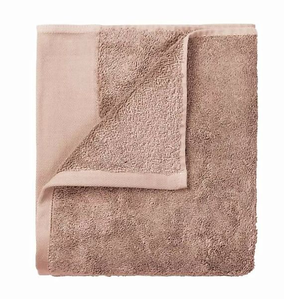 Blomus Handtücher RIVA Gästehandtücher Misty Rose Set2 50 x 30 cm günstig online kaufen