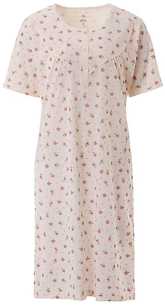 zeitlos Nachthemd Nachthemd Kurzarm - Blumen günstig online kaufen