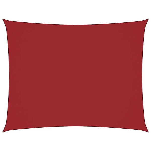vidaXL Sonnensegel Oxford-Gewebe Rechteckig 6x7 m Rot 135662 günstig online kaufen