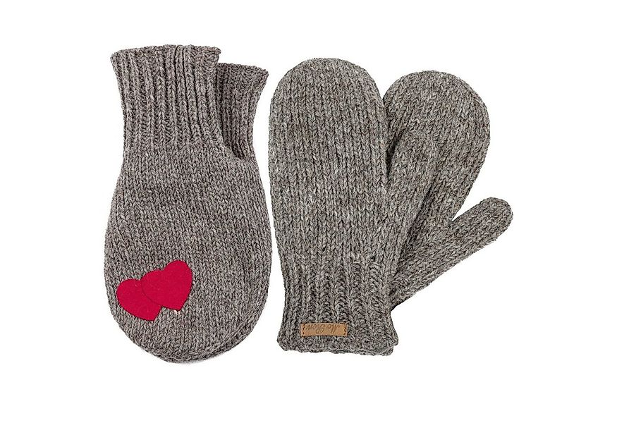 McRon Strickhandschuhe SET aus Pärchenhandschuh Modell Valentina und Fäustl günstig online kaufen
