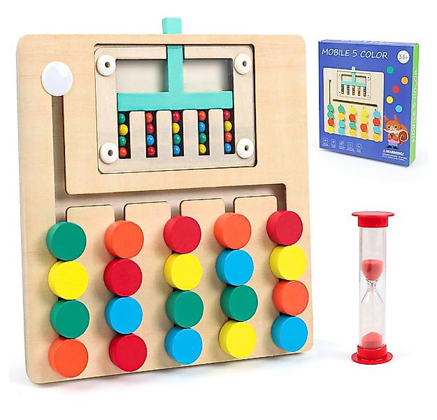 CLTYQ Lernspielzeug Farben-Matching-Puzzle-Spielzeug, Montessori Denksports günstig online kaufen