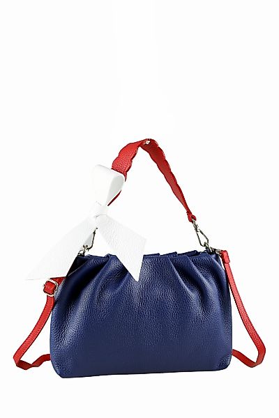 COLLEZIONE ALESSANDRO Umhängetasche "Tricolore", aus Leder, mit Schleife günstig online kaufen