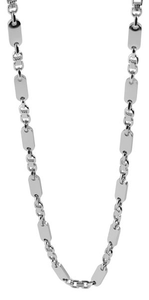 AKZENT Edelstahlkette Fadri Edelstahl Plattenkette, gravurfähig günstig online kaufen