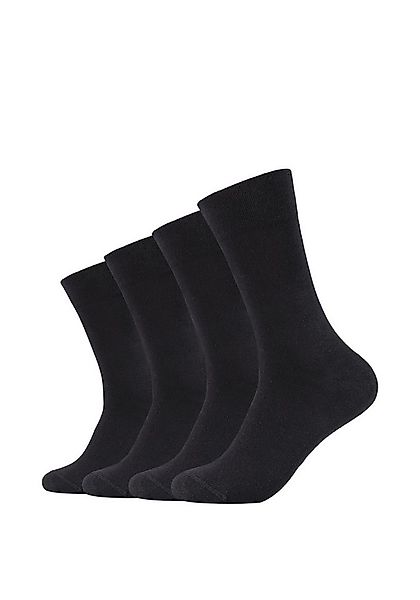 Camano Socken ca-soft (4-Paar) verstärkter Fersen- und Zehenbereich günstig online kaufen