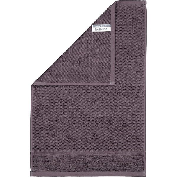 frottana Handtücher Pearl - Farbe: graphite - 843 - Gästetuch 30x50 cm günstig online kaufen