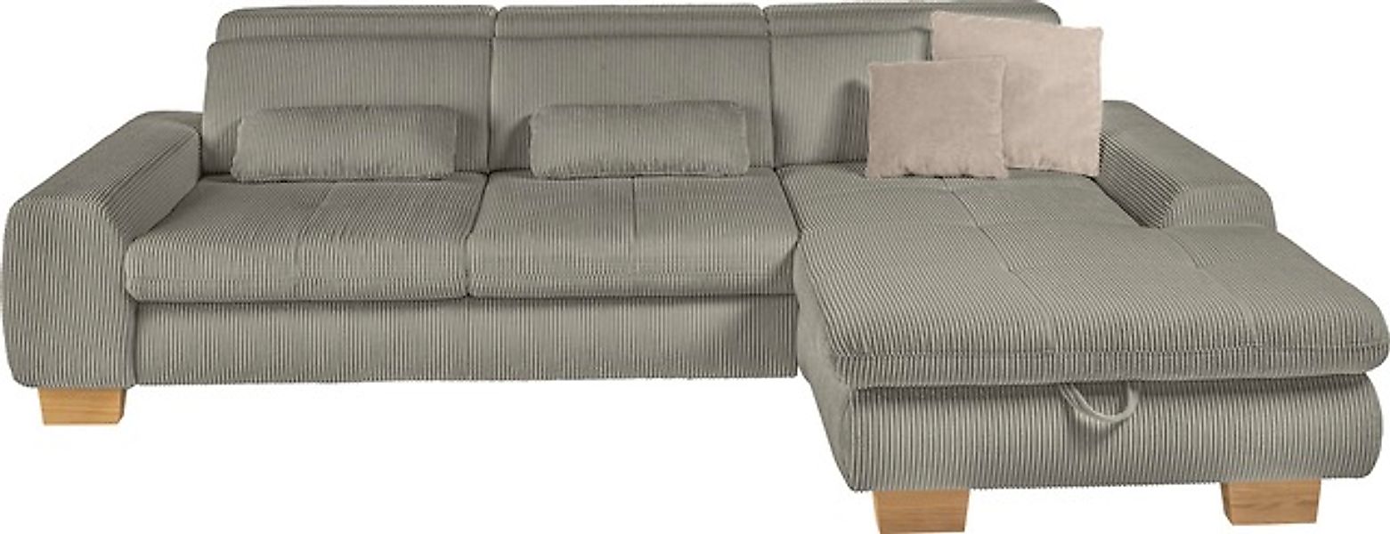 set one by Musterring Ecksofa »SO 3400 Sitzhöhe 47cm oder 49cm, Sitztiefe v günstig online kaufen