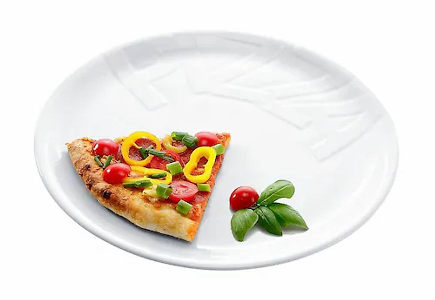 CreaTable Pizzateller »Essteller«, (Set, 4 St.), Teller Set für 4 Personen, günstig online kaufen