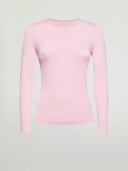 Wolford - Metallic Top Long Sleeves, Frau, pink/silver, Größe: L günstig online kaufen