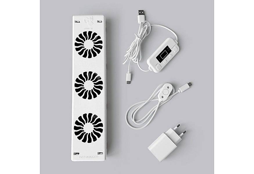 Cozy Vent Heizkörperventilator Heizkörper Ventilator Energiesparender Boost günstig online kaufen