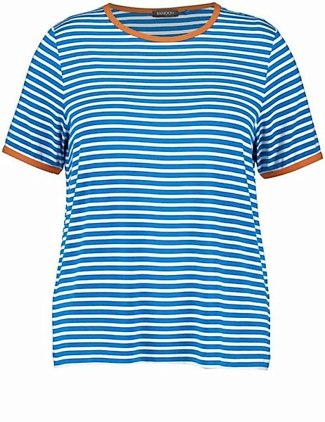 Samoon Shirtbluse T-Shirt mit Ringel-Dessin günstig online kaufen