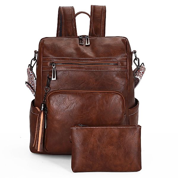 MODFU Rucksack Laptoprucksack Schulrucksack Lederrucksack Reiserucksack günstig online kaufen