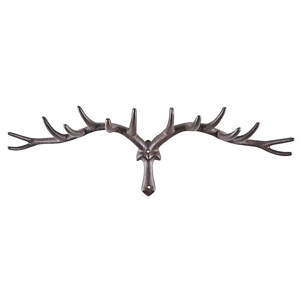 Esschert Design BV Garderobenleiste Haken Hirschgeweih günstig online kaufen