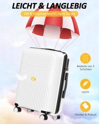 Diyarts Handgepäckkoffer Handgepäck Koffer, 4 Rollen, günstig online kaufen