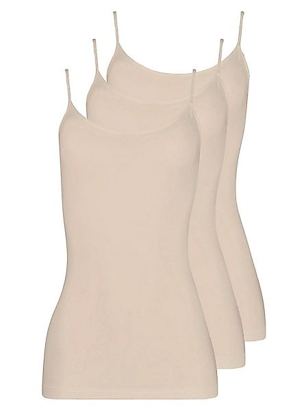 Pompadour Achseltop 3er Pack Damen Spaghettitop Intime (Packung, 3-St) - günstig online kaufen
