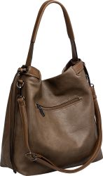 Caspar Schultertasche TS1072 große Damen XL günstig online kaufen