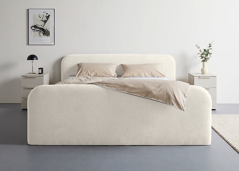 LeGer Home by Lena Gercke Polsterbett "Cleomi inklusive Bettkasten, in H2, günstig online kaufen