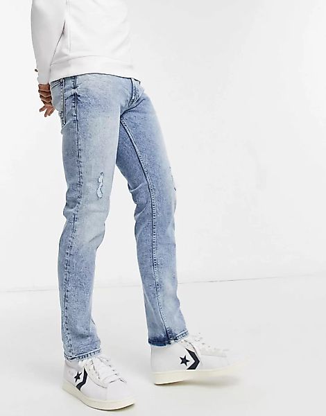 Burton Menswear – Vintage Original – Jeans in Mittelblau günstig online kaufen