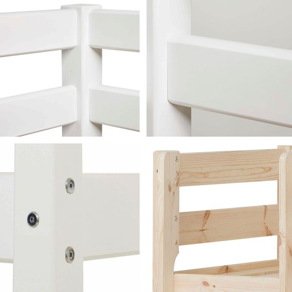 Hoppekids Spielbett "ECO COMFORT, Hochbett, in 2 Einzelbetten teilbar" Höhe günstig online kaufen