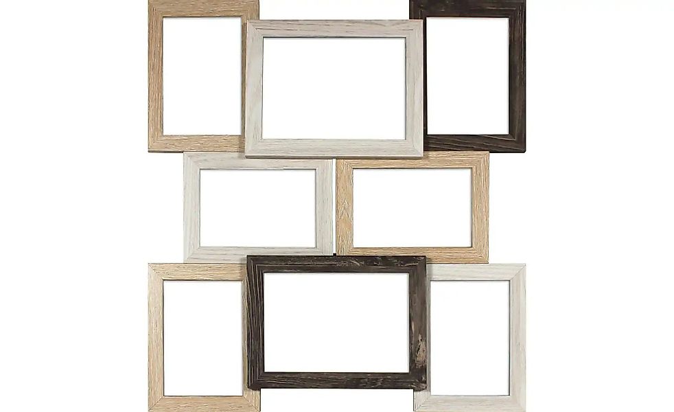Bilderrahmen 45x49 5 cm   ¦ weiß ¦ Glas ¦ Maße (cm): B: 45 H: 49 Accessoire günstig online kaufen