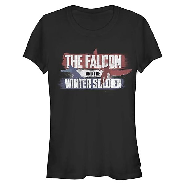 Marvel - The Falcon and the Winter Soldier - Gruppe Spray Paint - Frauen T- günstig online kaufen