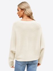 Imily Bela Sweater Damen Oversize Pullover günstig online kaufen