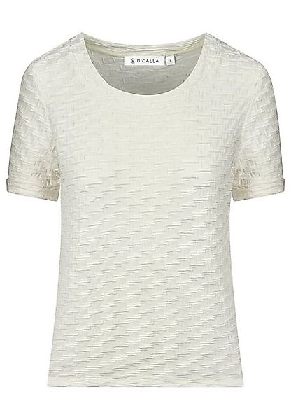 BICALLA T-Shirt Shirt Structure - 01/off-white (1-tlg) günstig online kaufen